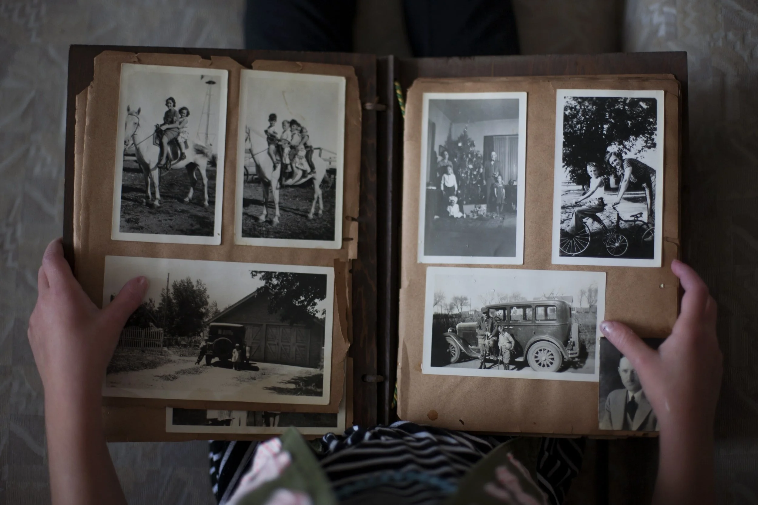 Scrapbook and photo album scanning services - digitize entire albums or individual pages